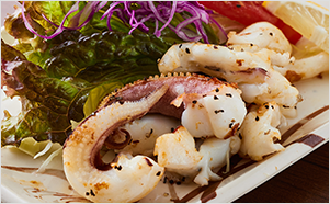 ゲソ塩焼き写真